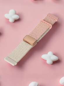 1pc 20mm Nylon Elastic Loop Magnetic Strap Compatible With Gabb Watch 3e 3 2 1/Gizmo Watch 3 2 1/SyncUP Kids Watch & Cosmo JrTrack 3/2 SE/2/JrTrack,18mm20mm22mm Quick Release Easy Buckle Sport Wristband Replacment Compatible With Samsung Galaxy Watch 7 6 5 4/Garmin Watch/HW Watch GT5 GT4 GT3/Amazfit Watch Band For Woman Man