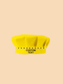 1pc Customized Chef Hat For Kids, Multiple Colors Choice, Can Print Your Own Name, Suitable For Boys And Girls Using In The Kitchen - Multicolor - View 13