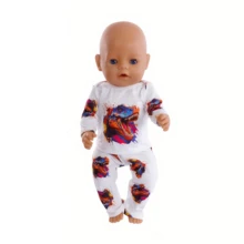 2 Pcs/Set 2025 New Doll Clothes, Suitable For 14 - 18 Inch Dolls And 36 - 45 Cm Newborn Dolls And Baby Dolls - 彩色 - 查看 11