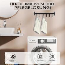 1个耐用鞋类洗衣机袋，适用于所有鞋型 | 内里柔软蓬松的保护性洗衣袋，轻柔洗涤运动鞋和休闲鞋，防止勾丝和异味，速干网布，春夏换季衣橱收纳好帮手，旅行必备洗衣袋，居家洗衣必备 - 白色 - 查看 7