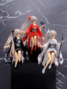 Figura de Ação Menina de Gráficos Móveis de Anime, Decoração Criativa e Sexy para Painel de Carro, Acessórios Internos, Decoração para Casa