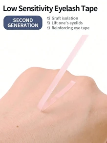 10 rollos de cinta para elevación de pestañas, herramientas para extensión y rizado de pestañas, cinta hipoalergénica transpirable de 4mm x 9m para uso en salón de belleza y maquillaje