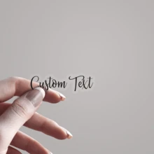 32-1000 piezas Etiquetas adhesivas transparentes personalizadas a prueba de agua con formas redondas, rectangulares, cuadradas y especiales, actividades artísticas para niños - Pegatinas transparentes personalizadas - Ver 2