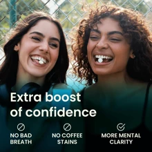 NeuroGum Energy Caffeine Gum (54 Pieces) - Sugar Free With L-Theanine + Caffeine + Vitamin B12 & B6 - Nootropic Energy & Focus Supplement For Women & Men - Peppermint Flavor (Packaging May Vary)