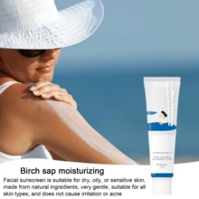 Protector laboratorio redondo | Protector jugo abedul | Protector solar hidratante savia abedul | Protector solar facial hidratante SPF 50+ | Protector solar coreano 50ml - 1 pieza - Ver 5
