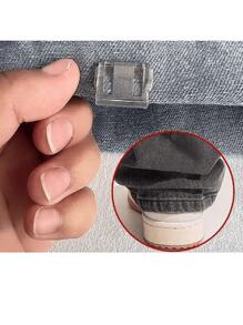 Unsichtbare Bein-Fixier-Clips, verhindern das Schleifen von Hosenbein, faltbare verborgene Bein-Verschlüsse, geeignet für Jeans, lange Hosen, um Schleifen am Boden zu verhindern