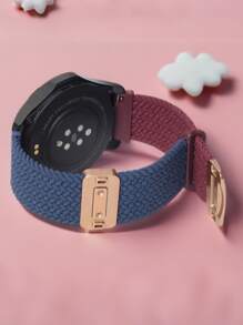1pc 20mm Nylon Elastic Loop Magnetic Strap Compatible With Gabb Watch 3e 3 2 1/Gizmo Watch 3 2 1/SyncUP Kids Watch & Cosmo JrTrack 3/2 SE/2/JrTrack,18mm20mm22mm Quick Release Easy Buckle Sport Wristband Replacment Compatible With Samsung Galaxy Watch 7 6 5 4/Garmin Watch/HW Watch GT5 GT4 GT3/Amazfit Watch Band For Woman Man