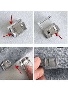 Unsichtbare Bein-Fixier-Clips, verhindern das Schleifen von Hosenbein, faltbare verborgene Bein-Verschlüsse, geeignet für Jeans, lange Hosen, um Schleifen am Boden zu verhindern
