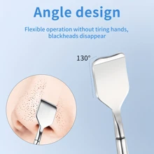 2 Packs Facial Cleansing Tools, Facial Cleansing Shovel Double Head Blackhead Removal Stick For Facial Cleansing Skin Care Tools For Women's Face