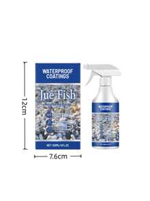Jue-Fish Gravel Bonding Adhesive - Strong Adhesion + Waterproof & UV Resistant For Pebbles, Agates & Natural Stones. Suitable For Wall Tiling, Landscaping, Fast Drying, Non-Yellowing, Odorless Natural Bonding Agent