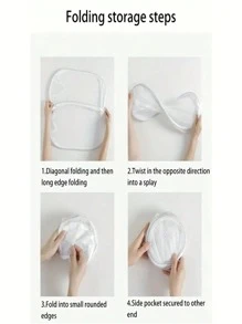 Large Foldable Pop-Up Mesh Laundry Basket With Handles - High-Capacity, Breathable Plastic Hamper For Bedroom, Bathroom, And Dorm Storage, Laundry Room Accessories, Laundry Baskets