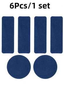 QKC 1/2 Set (6pcs/Set) Shoe Repair Patches, Sports Shoe Side Seam Damage, Lining Hole, Heel Wear & Tear Repair Stickers