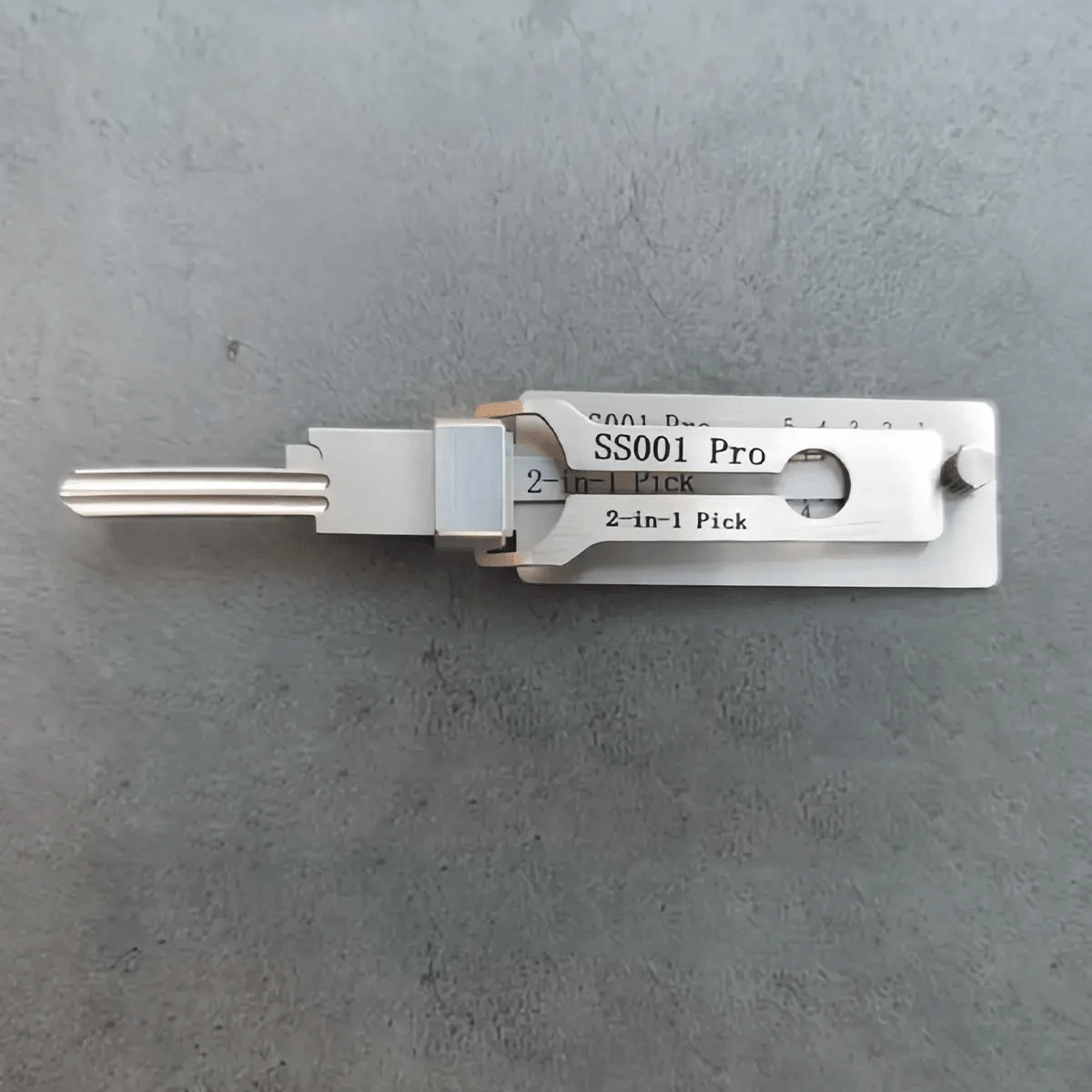 1 pieza Herramienta de acceso de emergencia 2 en 1 SS001 Pro, herramienta de cerrajería civil, portátil, de alta precisión