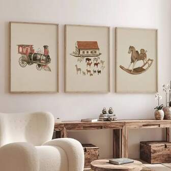 YIKES 1pc Canvas Artwork Depicting Vintage Decoration, Vintage Style Transportation, Modern Perfect Decoration For Your Home Decor, Indoor Living Room Murals, Bedroom Decoration, Room Decoration Study, Preferred Frame For Wall Posters