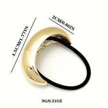 3 件几何图案波西米亚风发圈发饰，适合派对、圣诞节、情人节礼物 - A - 查看 5