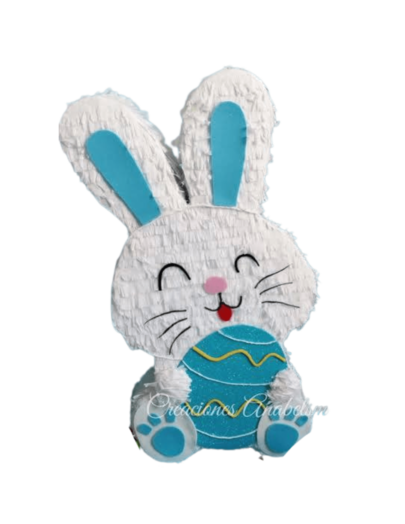 Piñata Pascua animales granja 80 cm conejo pollo decoración fiesta evento infantil resistente colorida fácil de colgar ideal para actividades recreativas