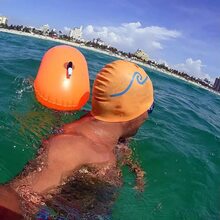 Outdoor Swimming Buoy Multifunctional Swimming Float Bag, With Waist Strap, Waterproof PVC Material, Life Buoy Storage Bag, Suitable For Water Sports - Multicolor - View 5