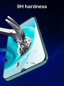 paquete de 4 protectores de pantalla de vidrio templado, vidrio templado de nivel diamante mejorado, antirrotura, recubrimiento electrolítico impermeable y oleofóbico, fácil de limpiar, alto rendimiento costo-efectivo como regalo de cumpleaños, familia y amigos, accesorios para teléfono