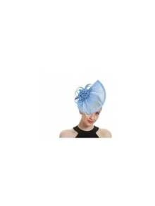 1pc Women Teardrop Fascinators Hat Flower Church Cocktail Fascinator Hat Artificial Feathers Headband And Clip Headwear For Girls Kentucky Derby Pillbox Wedding Tea Party Accessories Hat Mini Hats Tiny Hats Mini Top Hat Mini Cap