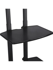 HCHGGFDX Renwick Adjustable TV Stand With Stroage 32 To 75, Black - 1 - View 1