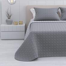 Coinbra Summer Quilt – Light Quilting, Soft Touch – White, Beige Or Grey – For 90, 105, 135, 150 Cm Beds - 灰色 - 查看 2