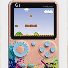 G5 Handheld Game Console, 500-In-1 Classic Games, Single/Dual Player Retro Gamepad, Suitable For Stress Relief, Birthday Gift - Multicolor - View 7