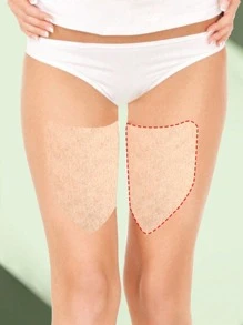 2/5/10/20 Anti Scratch Thigh Straps, Preventing Invisible Scratches And Friction Injuries For Men And Women In Summer, Elastic Patches For Women's Thighs And Legs, Comfortable Protection, Waist Belt, Stickers,