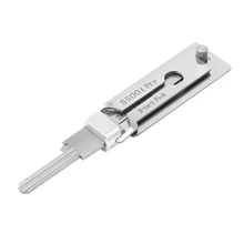 1 pieza Herramienta de acceso de emergencia 2 en 1 SS001 Pro, herramienta de cerrajería civil, portátil, de alta precisión