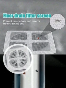 10/20/30/50pcs Premium Drain Filter, Shower And Bathtub Hair Catcher - Easy To Install, Disposable Drain Cover For Shower, Sink And Laundry, Easy To Use, Hair Stopper