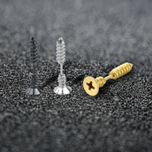 2 Pcs Punk Fashion Gold Black Stainless Steel Stud Earrings,Street Life Screw Design Earrings,Ladies Jewelry Fashion Accessories, Valentine's Day Gifts, Anniversary Gifts