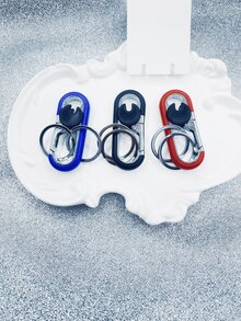 3件套 Chris Good 个性化不锈钢汽车钥匙扣 汽车配件 包饰 背包 适合上学