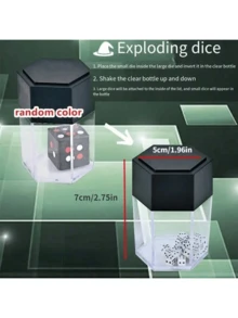 Magic Trick Set, Includes Object Restoration, Magic Exploding Dice, Transforming Box, Close-Up Magic, Strange Toys, Thanksgiving & Halloween Gift, Random Color, No Props Inside Magic Box, - Multicolor - View 5