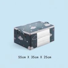Large Capacity Zipper Dust Proof & Storage Bag For Quilt, Blanket, Clothes, Closet, Under Bed