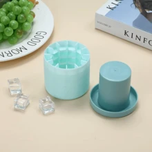 1 个硅胶冰袋盖可制作 40 块冰块，不粘，灵活，适合招待客人，适用于感恩节、情人节、派对、夏季必需品 | 复活节庆祝活动 | 不粘托盘