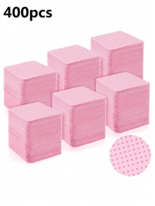 24/200/400/1000pcs Soft Lint Free Nail Towel Non-Woven Nail Polish Remover Lint Free Cleaning Towel Absorbable Eyelash Extender Cleaning Towel Dry Pad Nail Enhancement Eyelash Cleaning Products - Multicolor - View 15