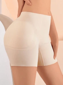Butt Pad; One-Piece Seamless Hip And Buttock Lift; Hip Pad; Shaping And Slimming Waist; Underwear - Apricot - View 3