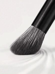 2pcs Angled Nose Contour Brush, Eyeshadow Blending Brush, Concealer Brush, Foundation Brush, Blush Brush, Contour Brush, Powder Brush