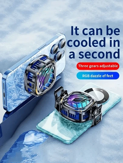 مبرد الهاتف، مبدد الحرارة للهاتف للبث المباشر، التدوين المصور خارج المنزل، ألعاب الهاتف المحمول