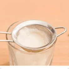 Kit 03 Manual Stainless Steel Strainer Sieve 3 Sizes 10cm, 14cm, 18cm Kitchen Utensils - Grey - View 8