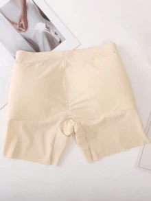 Butt Pad; One-Piece Seamless Hip And Buttock Lift; Hip Pad; Shaping And Slimming Waist; Underwear - Apricot - View 8