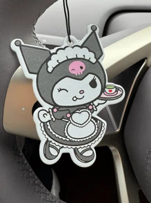 Sanrio 1 pezzo Decorazione per scarpe cartone animato Hellokittys Sanrio, deodorante per auto, appendino per specchietto retrovisore, profumatore per interni auto
