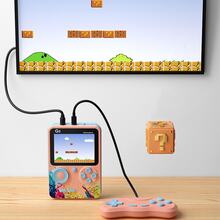 G5 Handheld Game Console, 500-In-1 Classic Games, Single/Dual Player Retro Gamepad, Suitable For Stress Relief, Birthday Gift - Multicolor - View 5