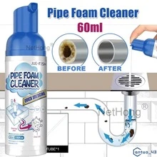 NetHong 1/2/5Pcs Drain Cleaning Foam Sink And Drainage Cleaner Pipe Dredge Deodorant - Liquid - View 2
