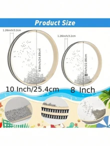 Oceanic Drum: Ocean Sound Therapy Instrument - Handheld Drum For Relaxation And Stress Relief - Multicolor - View 6
