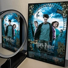 WB 1PC Harry Potter Vintage Posters Vintage Room Home Bar Cafe Decor Kawaii Room Decor Wall Art Painting Study Room Wall Decor Nordic Home Decor Wall Decor Movie Figures Home Decoration Painting Wall Art Bedroom Cartoons Decor Wallpaper Wall Bedroom Decoration - Frameless