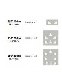 Personalisierte, wasserdichte Picknick-Matten und Tischtücher für Freunde, Partner, Familie, Hochzeiten und Partys, geeignet für Outdoor-Aktivitäten, Strände und Grillabende, Picknickdecke