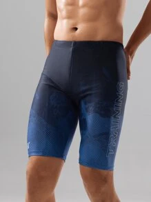 361degree 361° New Men's Professional Competitive 5-Inch Swimming Trunks, Floral Print, Bright Color Accents, Showcasing Quality And Design, Discreet Coverage, Adjustable Inner Drawstring, Suitable For Swimming, Surfing, Water Sports, Multi-Occasion Wear, All-Season