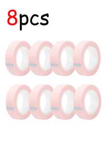8pcs Professional Eyelash Extension Tape With Non-Woven Fabric, Multi-Functional Self-Adhesive Tape For Women's Eyelash Extension Application,Makeup,Cheap,Room Decor,Vanity,Travel,Bedroom,Makeup Accessories,Cheap,Stocking Stuffers,Makeup,Makeup Tools,Cheap Stuff,Gifts,Gifts For Women,Christmas Gifts - Multicolor - View 13