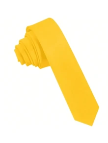 1 Stück Damen Einfarbige Krawatte, Damen Business Lässig Krawatte, modisch und vielseitig, geeignet für den täglichen Gebrauch, lässige Krawatte für Uniformen, Hemden, Anzüge - Verschiedenfarbig - Übersicht 3