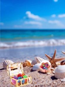 6/10/15件潜水宝石泳池玩具，钻石宝箱游泳宝石海盗潜水玩具套装，水下游泳玩具游戏礼品（金色） - 彩色 - 查看 7